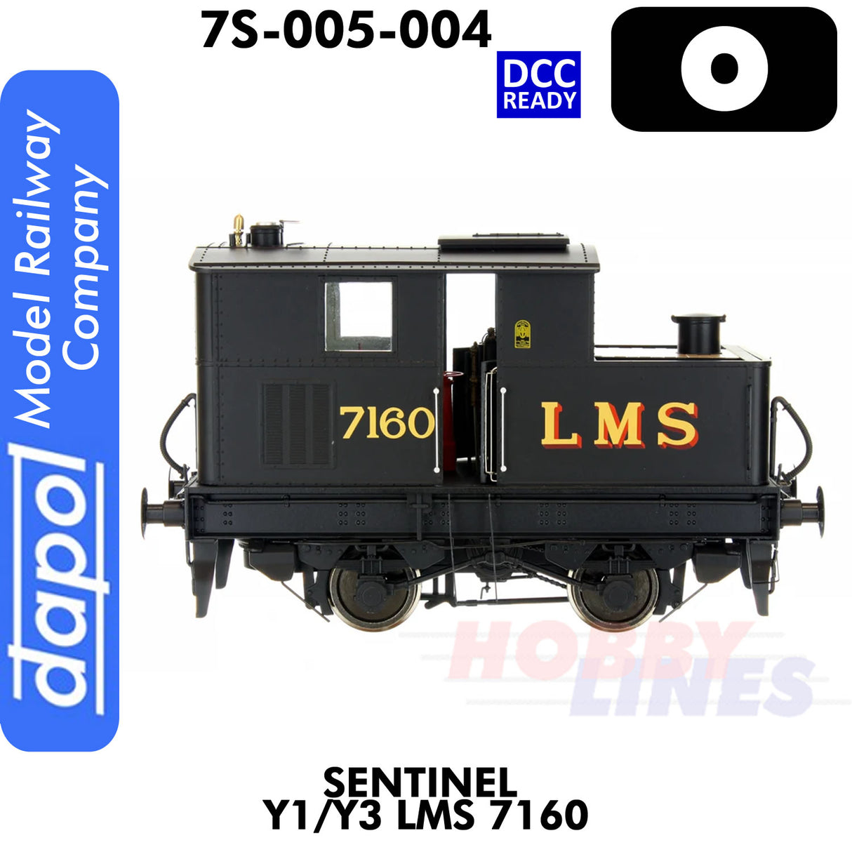 Sentinel Y1/Y3 LMS 7160 - DCC Ready | Dapol | 7S-005-004