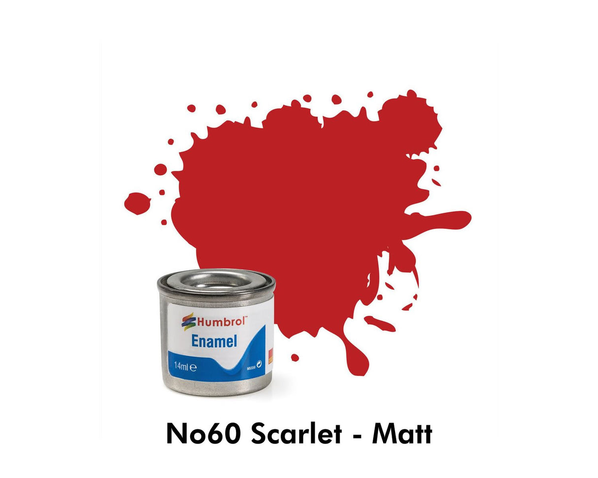 Enamel Tinlets No 60 Scarlett Matt
