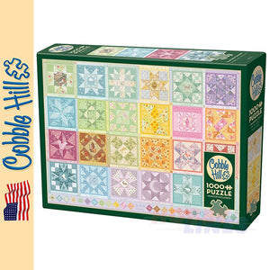 Star Quilt Seasons Cobble Hill puzzle 1000pc CH40053