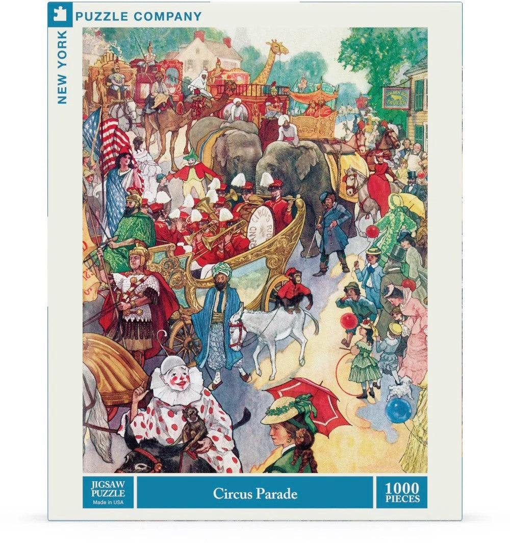 Circus Parade 1000pc Puzzle | New York Puzzle Company | NPZPD2561