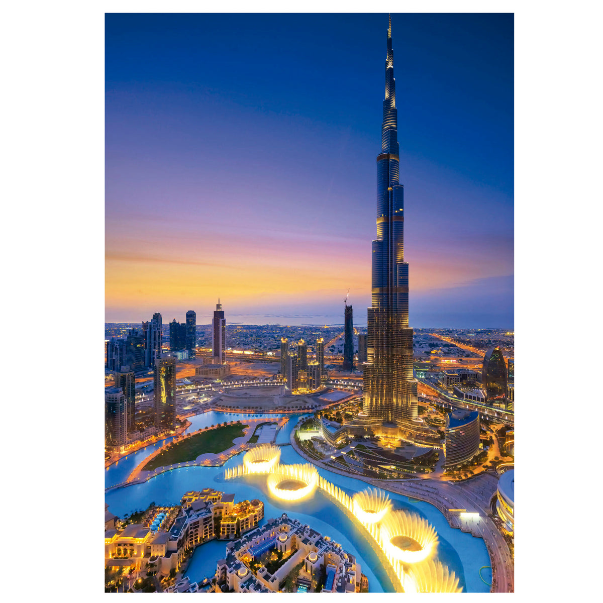 Burj Khalifa United Arab Emirates Uae 1000 Piece Jigsaw Puzzle | Educa | 19642