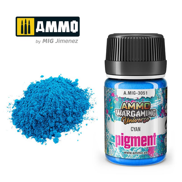 Wargaming Universe -  Pigment Cyan - 35ml | Ammo by Mig Jimenez | MIG3051