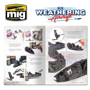 Weathering Aircraft 7 INTERIORS Book Ammo by Mig Jiminez MIG5207