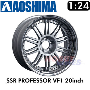 Aoshima Wheels & Tyres SSR PROFESSOR VF1 20inch 1:24 05277