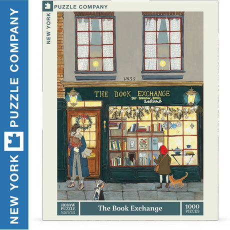 The Book Exchange 1000pc Puzzle  | New York Puzzle Company | NPZLP2329
