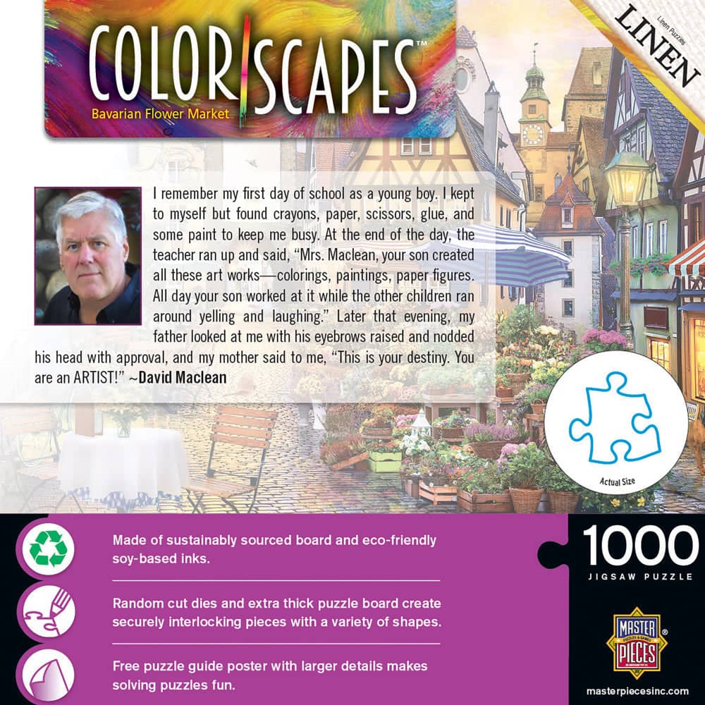 Bavarian Flower Market - 1000pc Puzzle | Masterpieces | MSP-72120