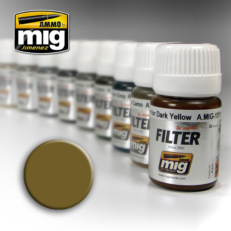 FILTERS Full Range 35ml jars Paint Modelling AMMO By Mig Jimenez