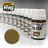 FILTERS Full Range 35ml jars Paint Modelling AMMO By Mig Jimenez