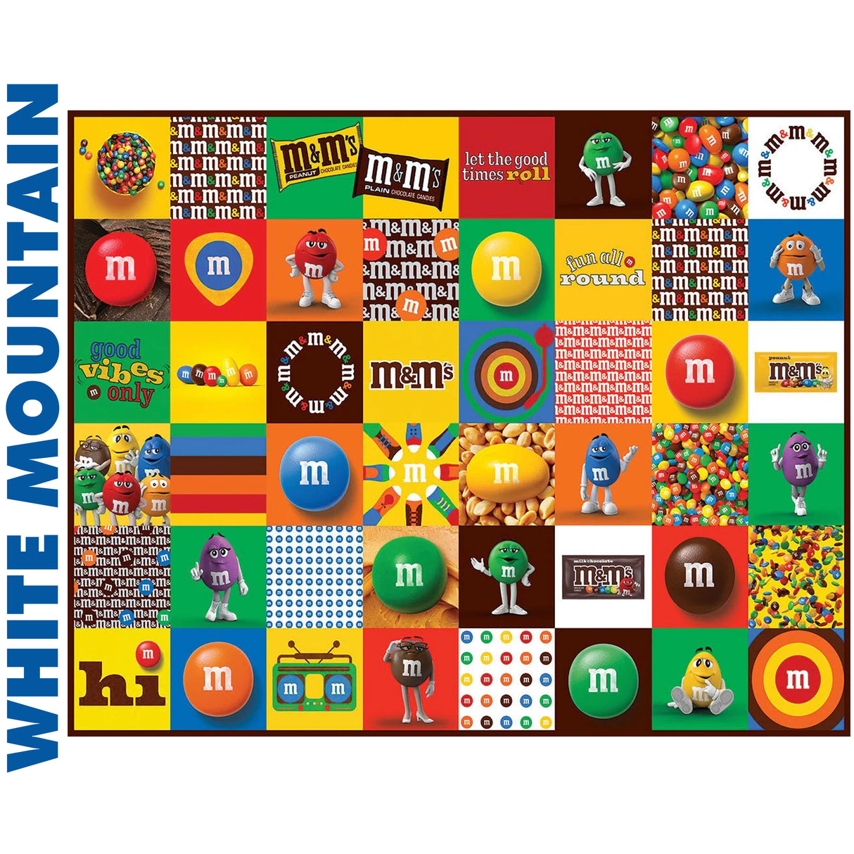 M&M'S Fun -  1000pc Jigsaw Puzzle | White Mountain | 2035pz
