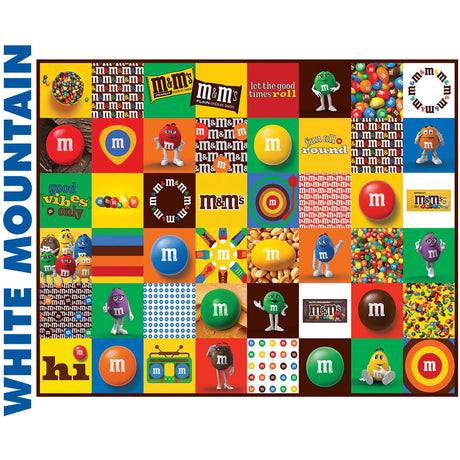 M&M'S Fun -  1000pc Jigsaw Puzzle | White Mountain | 2035pz