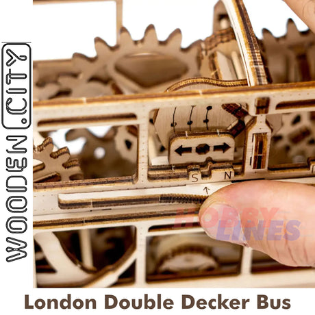 London Double Decker - 3D Puzzle | Wooden City | WR303
