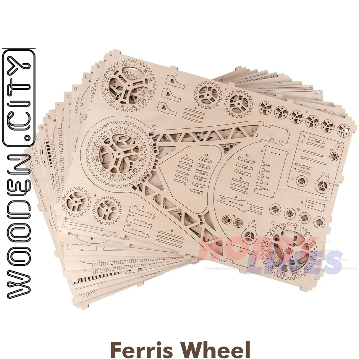 Ferris Wheel - 3D Puzzle | Wooden City |  WR306