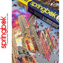 Load image into Gallery viewer, NYC STREET 1000 pc New York City SPRINGBOK Jigsaw Puzzle Random Cut Super Deluxe
