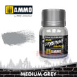 DIO Drybrush Paint - Medium Grey 40ml | Ammo by Mig Jimenez | MIG0602