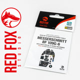 Messerschmitt Bf 109G-6 WFR.GR.21 Rocket Panel 3D decasl Tamiya kit Red Fox Studio RFSQS-48029