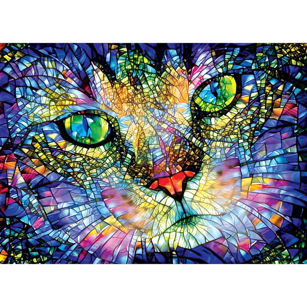 Purrfect Glass - 1000pc Puzzle | Masterpieces | 72502