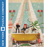 BUBBLE BATH New York Puzzle Company 1000pc Random Cut Jigsaw 