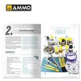 Scale Modeling for Beginners Vol. 2: Paint & Weathering (Bilingual) | Ammo by Mig Jimenez | MIG6301