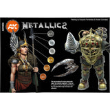 Metallics Set - 3G Acrylic Paint x 6 | AK interactive | AK11608