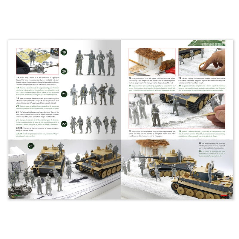 The Battle of Kursk in Dioramas Bilingual) | Ammo by Mig Jimenez | MIG6314