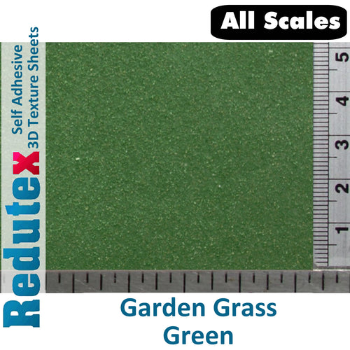 Redutex GARDEN GRASS Green ALL SCALES 3D Self Adhesive Texture Sheet 001CE212