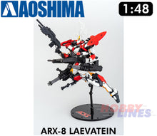 Load image into Gallery viewer, ARX-8 LAEVATEIN Last Decisive Battle Version 1:48 Action Figure Aoshima 00955
