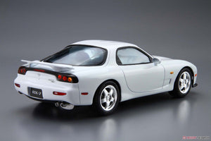 FD3S Mazda RX7 '86 Efini & Mazda Decals & Window Masks 1:24 kit Aoshima 05158