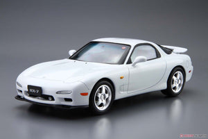 FD3S Mazda RX7 '86 Efini & Mazda Decals & Window Masks 1:24 kit Aoshima 05158