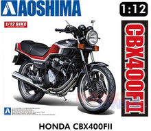 Load image into Gallery viewer, HONDA CBX400FII  Motorcycle 1:12 model kit AOSHIMA 05167
