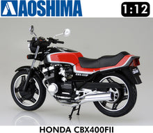 Load image into Gallery viewer, HONDA CBX400FII  Motorcycle 1:12 model kit AOSHIMA 05167
