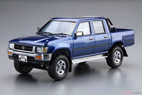 Toyota Hilux LN107 Double Cab Pick Up 4WD '94 1994 1:24 scale kit Aoshima 05228