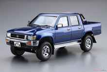Load image into Gallery viewer, Toyota Hilux LN107 Double Cab Pick Up 4WD &#39;94 1994 1:24 scale kit Aoshima 05228
