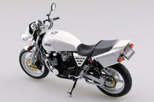 Load image into Gallery viewer, YAMAHA XJR400S WITH CUSTOM PARTS motorcycle 1:12 model kit AOSHIMA 05326
