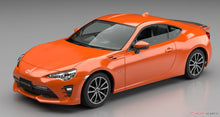 Load image into Gallery viewer, Toyota 86 (Orange Metallic) Snap TogetherGT86 GT 1:32 scale kit Aoshima 05419
