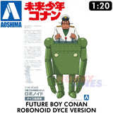 FUTURE BOY CONAN No.4 Robonoid Dyce Captain 1/20 model TV/Movie Aoshima 05505