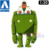 FUTURE BOY CONAN No.4 Robonoid Dyce Captain 1/20 model TV/Movie Aoshima 05505