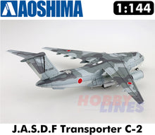 Load image into Gallery viewer, J.A.S.D.F TRANSPORTER C-2 AIRCRAFT Kawasaki 1;144 scale model kit Aoshima 055083
