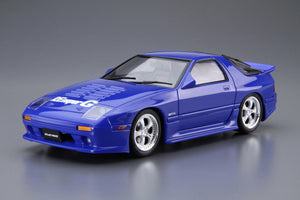 Re Amemiya FC3S RX-7  '89 MAZDA Rotary1:24 scale model kit Aoshima 055809