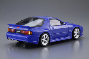 Re Amemiya FC3S RX-7  '89 MAZDA Rotary1:24 scale model kit Aoshima 055809