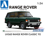 Land Rover RANGE ROVER LH36D CLASSIC '92 1:24 scale model kit Aoshima 05796