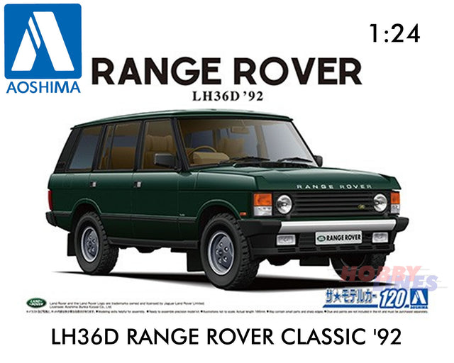 Land Rover RANGE ROVER LH36D CLASSIC '92 1:24 scale model kit Aoshima 05796