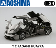 Load image into Gallery viewer, PAGANI HUAYRA &#39;12 2012 Twin-Turbo supercar 1:24 scale model kit Aoshima 05806
