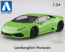 Load image into Gallery viewer, LAMBORGHINI Huracan Super Car &#39;14 1:24 Scale Model Kit Aoshima 05846
