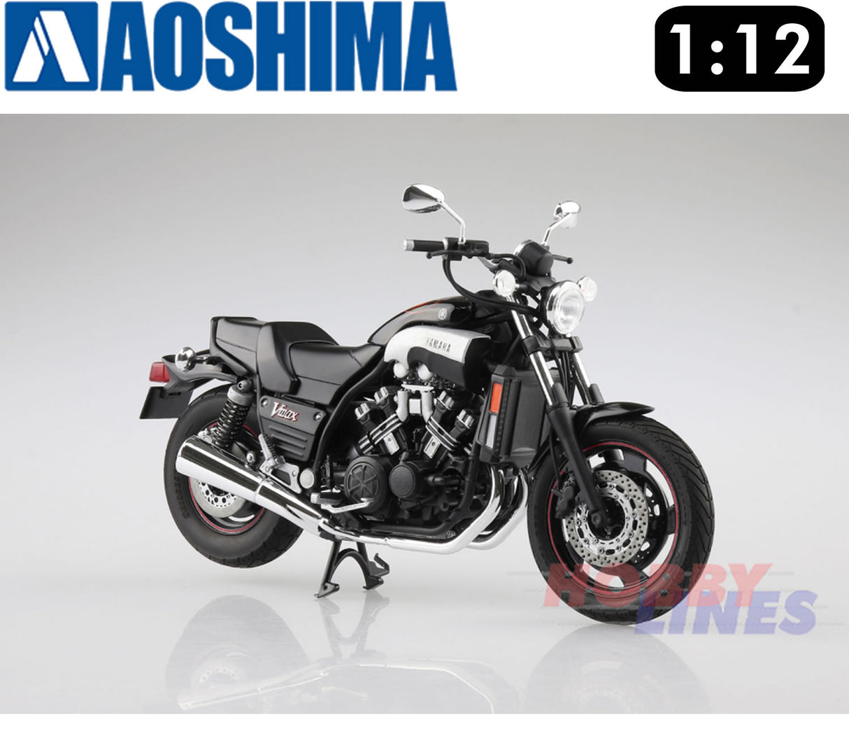 YAMAHA 4C4 Vmax '07 motorcycle 1:12 model kit AOSHIMA 06230