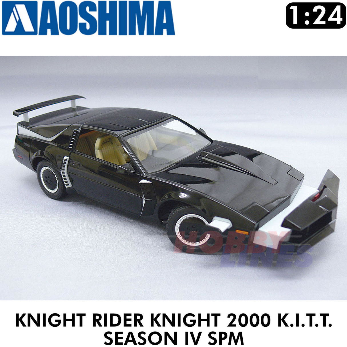 KNIGHT RIDER 2000 K.I.T.T. SEASON 4 S.P.M. TV 1:24 Pontiac KR-04 AOSHIMA 06378
