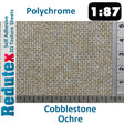 Redutex COBBLESTONE Ochre POLYCHROME 1:87 HO 3D Self Adhesive Texture Sheet