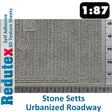 Redutex STONE SETTS UNEVEN ROADWAY I Grey 1:87 HO 3D Self Adhesive Texture Sheet