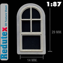 Load image into Gallery viewer, Redutex DOOR 01 (Special) White HO 3D Flexible Texture Sheet 087PO111

