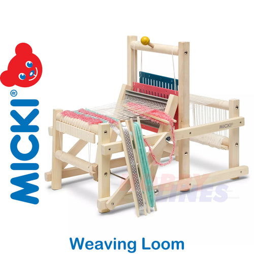 MICKI WEAVING LOOM Table Top Knitting Craft Tapestry Kit Education Yarn included