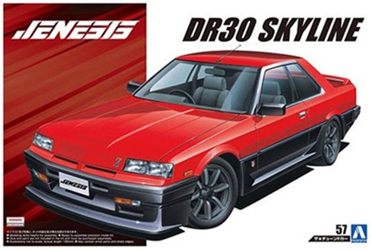 Jenesis Auto DR30 NISSAN SKYLINE '84 1984 1:24 scale model kit Aoshima 05579